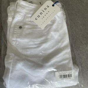Eunina Jean, high rise skinny, White, size 1